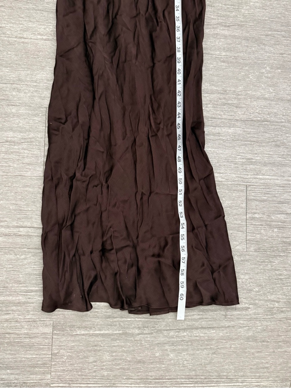 BEC + BRIDGE Frida Halter Maxi Dress Dark Chocolate US 4 $300 Evening Formal - Picture 5 of 10
